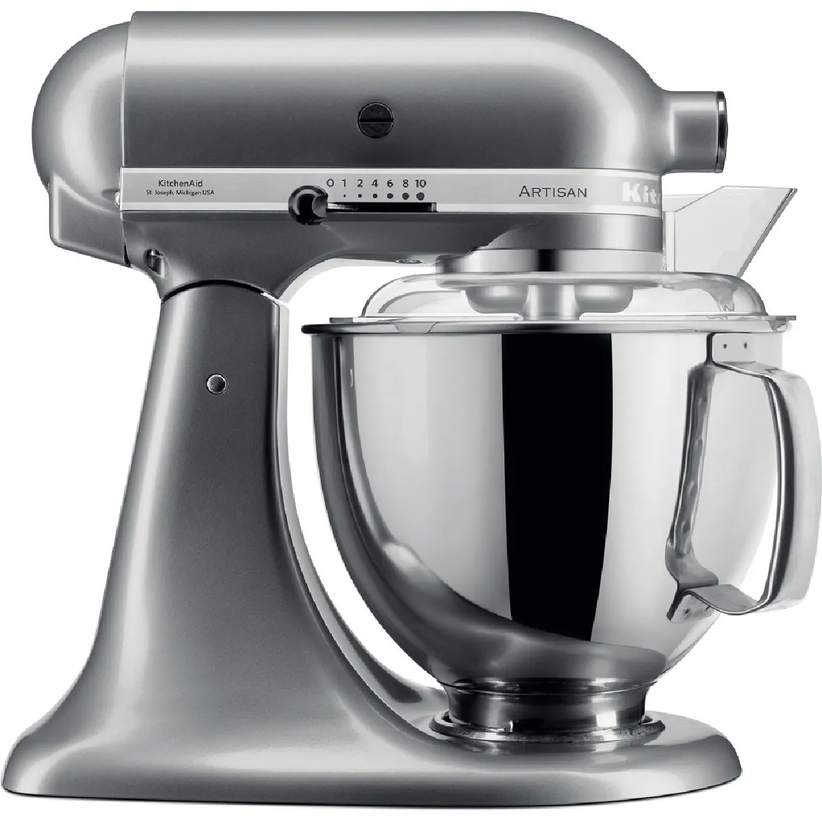 KITCHENAID Robot Pâtissier 5KSM175PSECU - Gris Argent