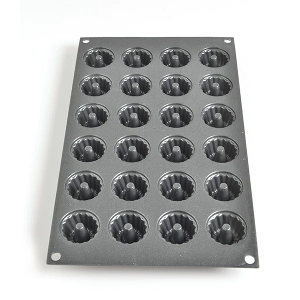 Moule en silicone 24 mini-kouglofs Patisse