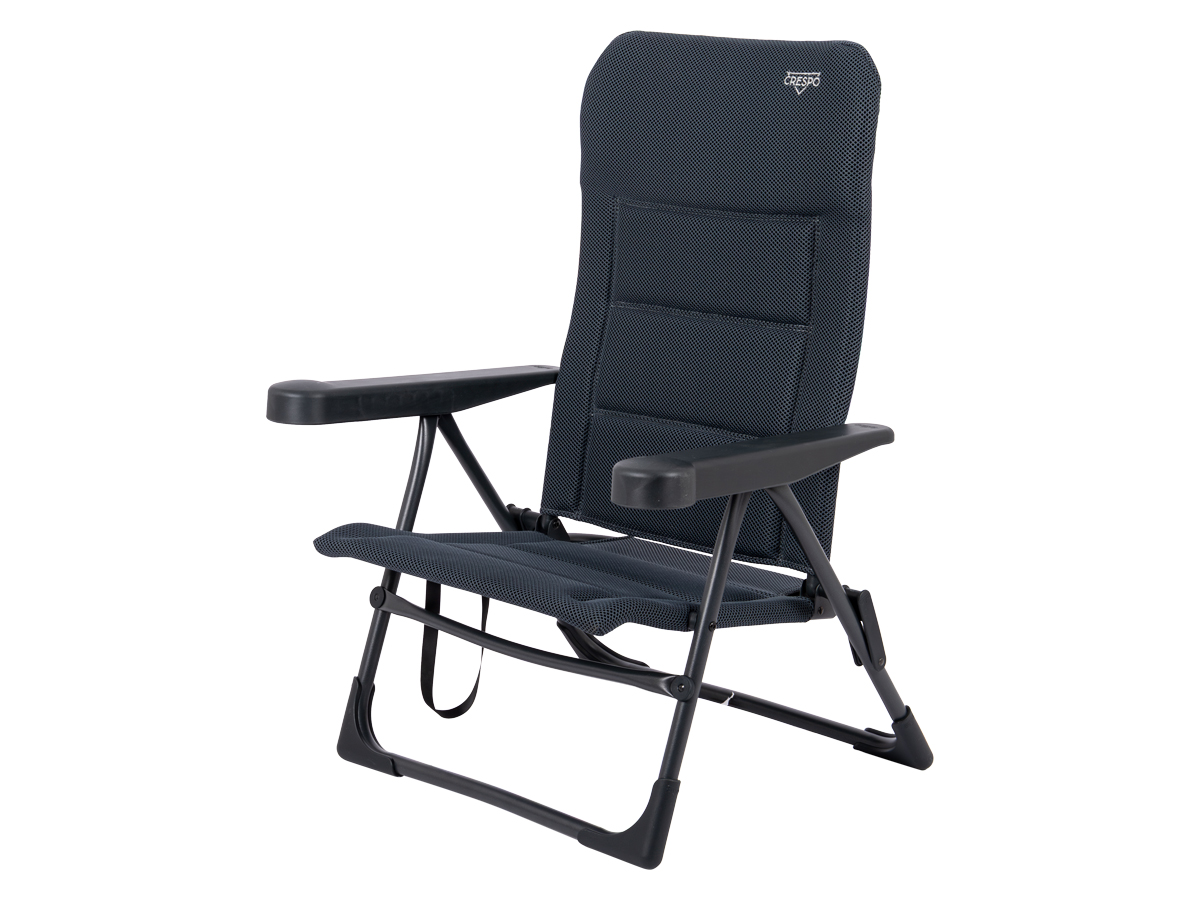 Crespo AP/205 Air-Deluxe 2025 strandstoel - Black