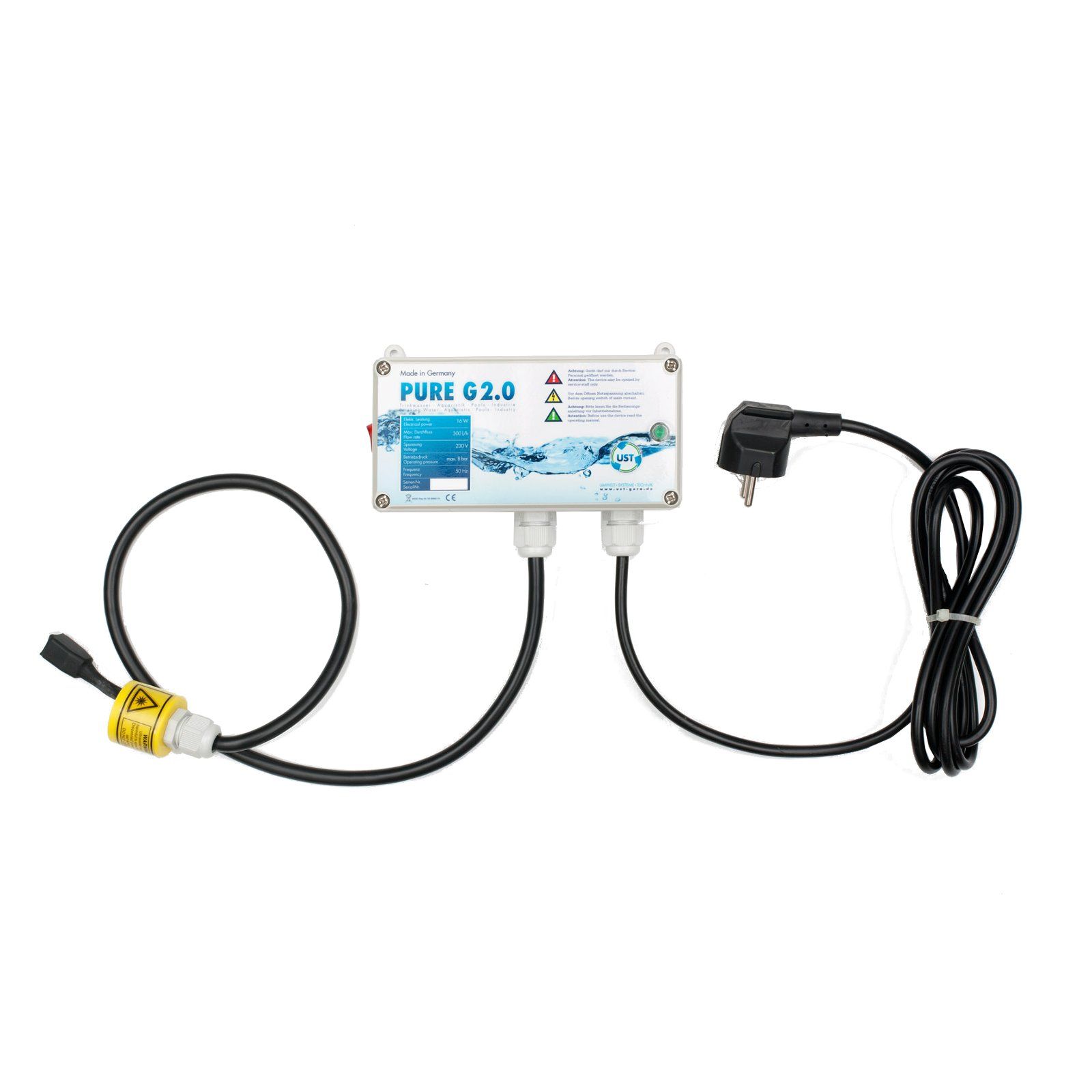 PURE - Vorschaltgerät UVC + Feststoff - Pure G 2.0