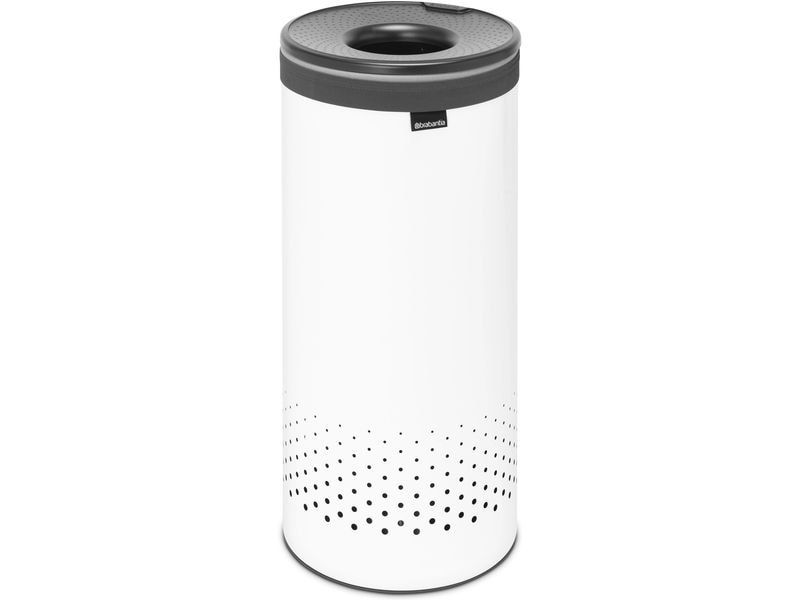 Brabantia Wäschesammler 35 l, Weiss Wäschekorb