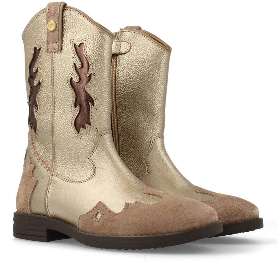 Develab 44418 MeisjesLaarzenKinderlaarsjes Metallics
