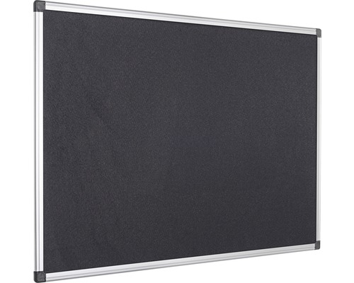 Zwart viltbord 120x120 cm