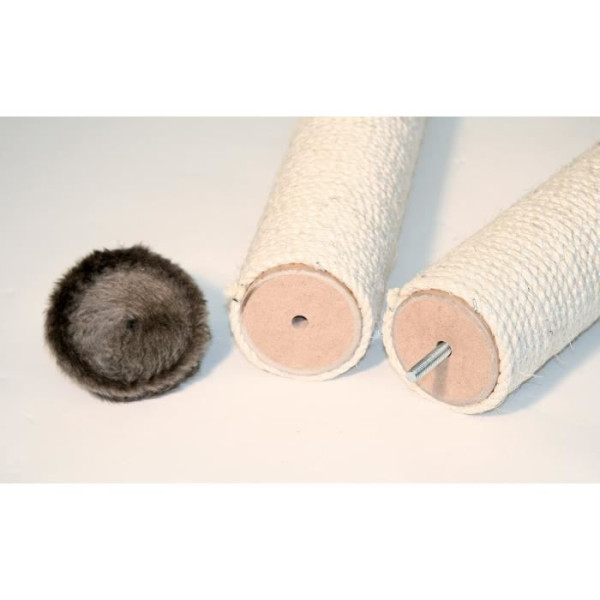 Kerbl tube a gratter opal maxi griffoir 78cm - gris - pour chat
