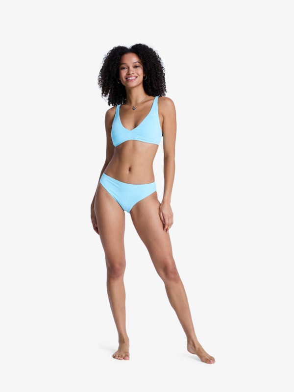 Roxy Palm Dreams Hipster Bas de bikini hipster Bleu Femme