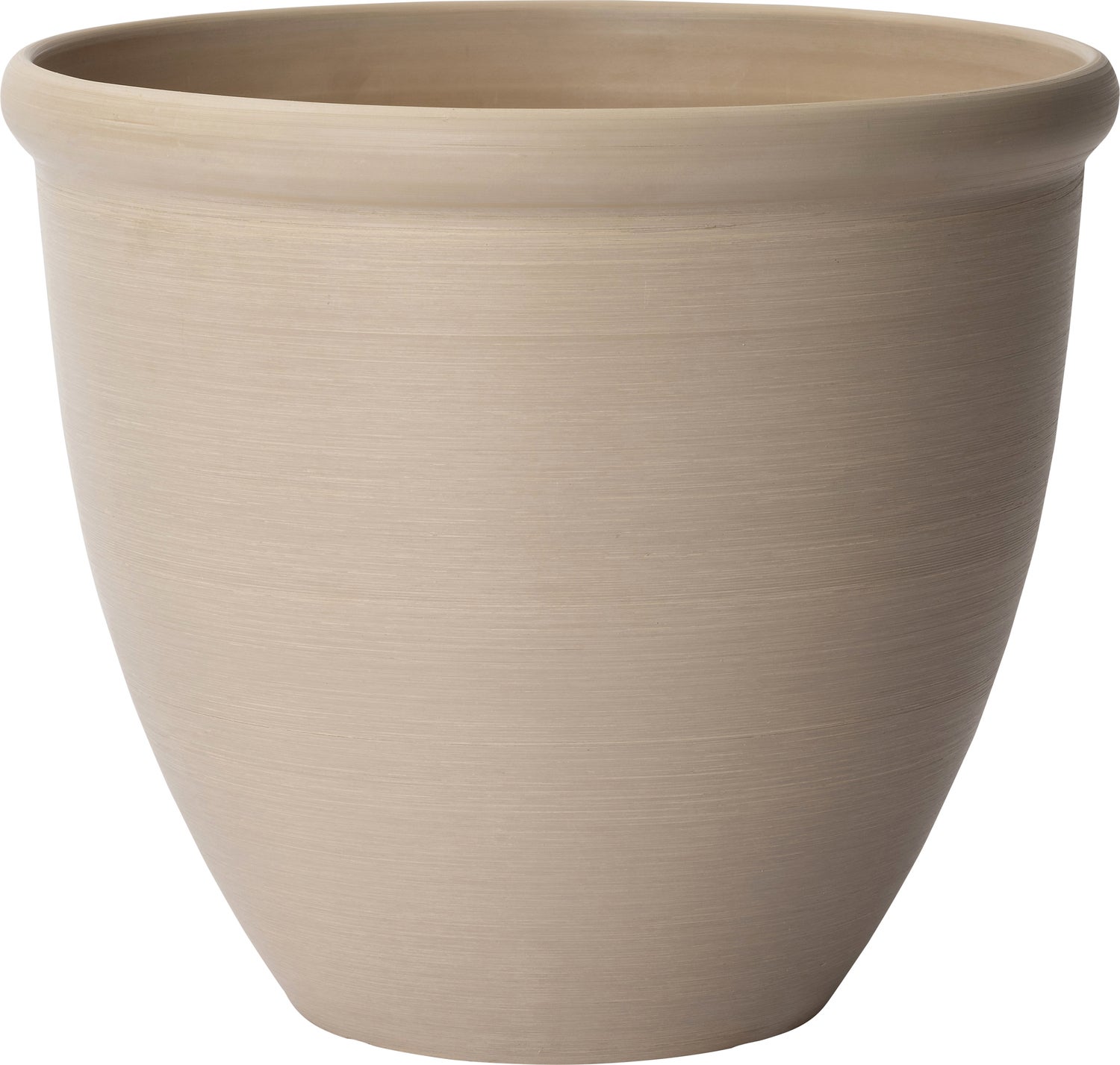 Intratuin bloempot Lush Living grijs D 35 H 29 cm