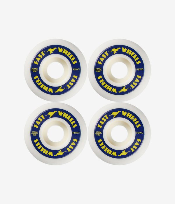 Fast FSWC Fast Year Conical Rollen (white) 53mm 103A 4er Pack