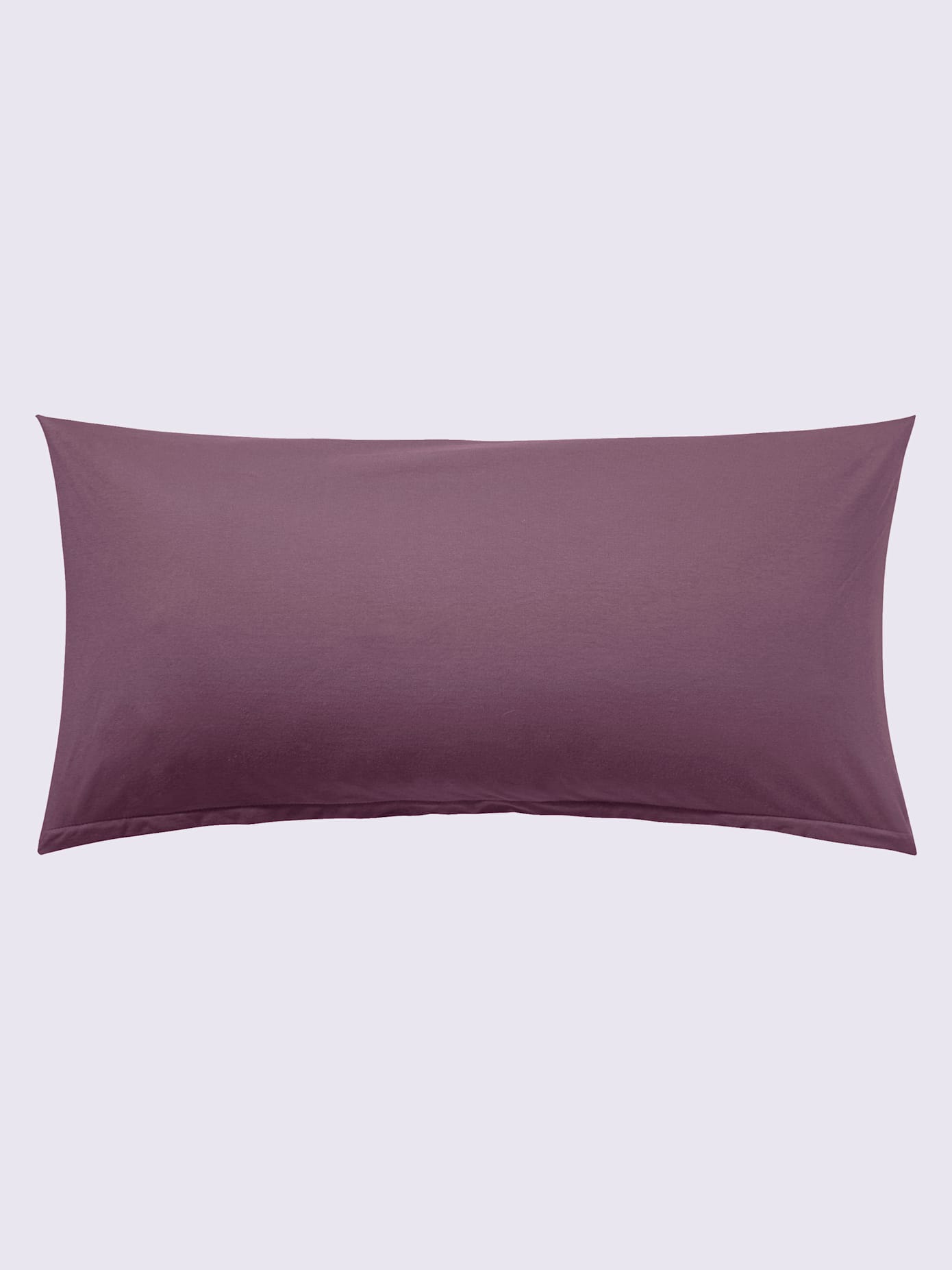 Housses de coussin jersey fin maco à repassage superflu