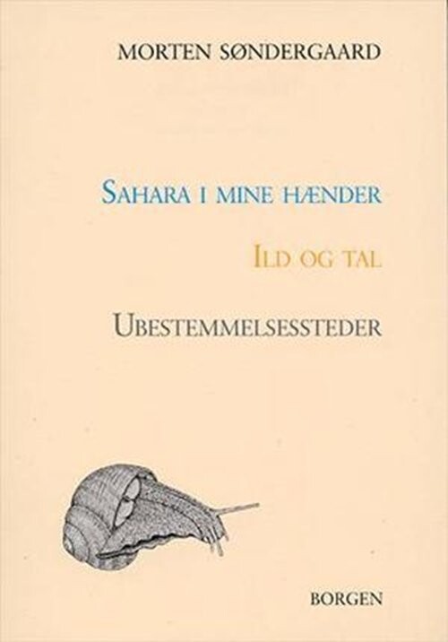 Sahara I Mine Hænder - Ild Og Tal - Ubestemmelsessteder - Morten Søndergaard - Bog