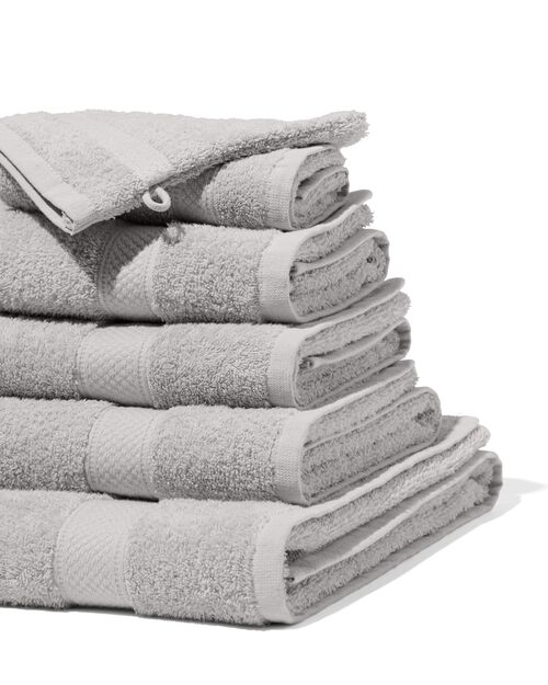 serviettes de bain - qualité supérieure gris clair