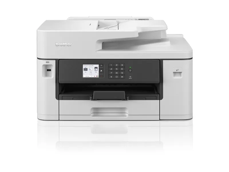 Brother MFC-J5340DW - Multifunktionsprinter - farve - blækprinter - A3 (medie) - op til 25 spm (kopiering) - op til 28 spm (udskriver) - 250 ark - 14.4 Kbps - USB 2.0, LAN, Wi-Fi(n), USB vært
