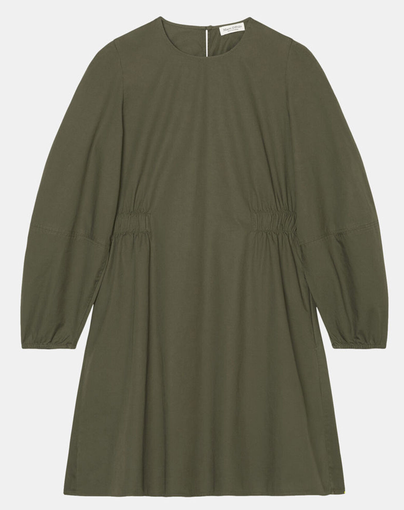 Marc O'Polo Robe manches ballons kaki