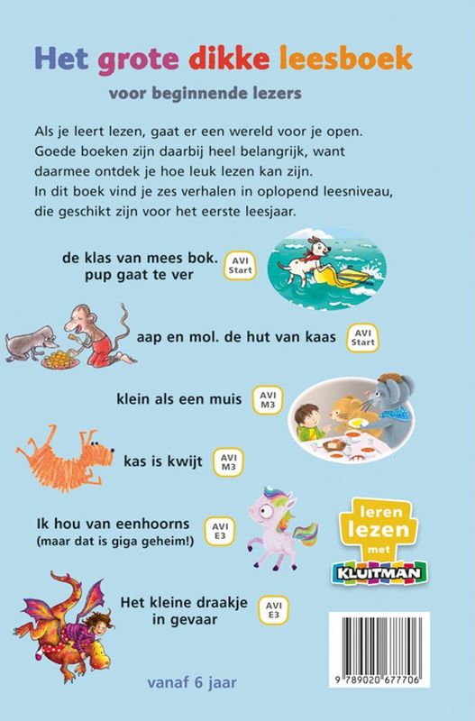 Boek - Zes Verhalen - Oplopend Leesniveau - Geschikt Voor Eerste Leesjaar