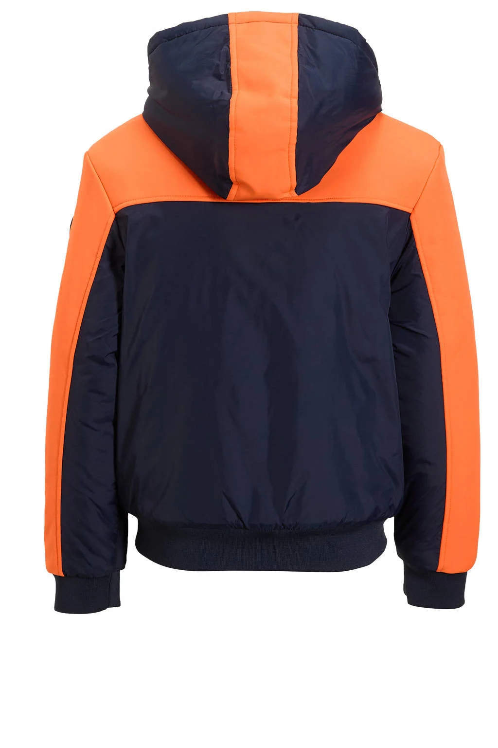 Orange Stars winterjas Raimondoranje / donkerblauw