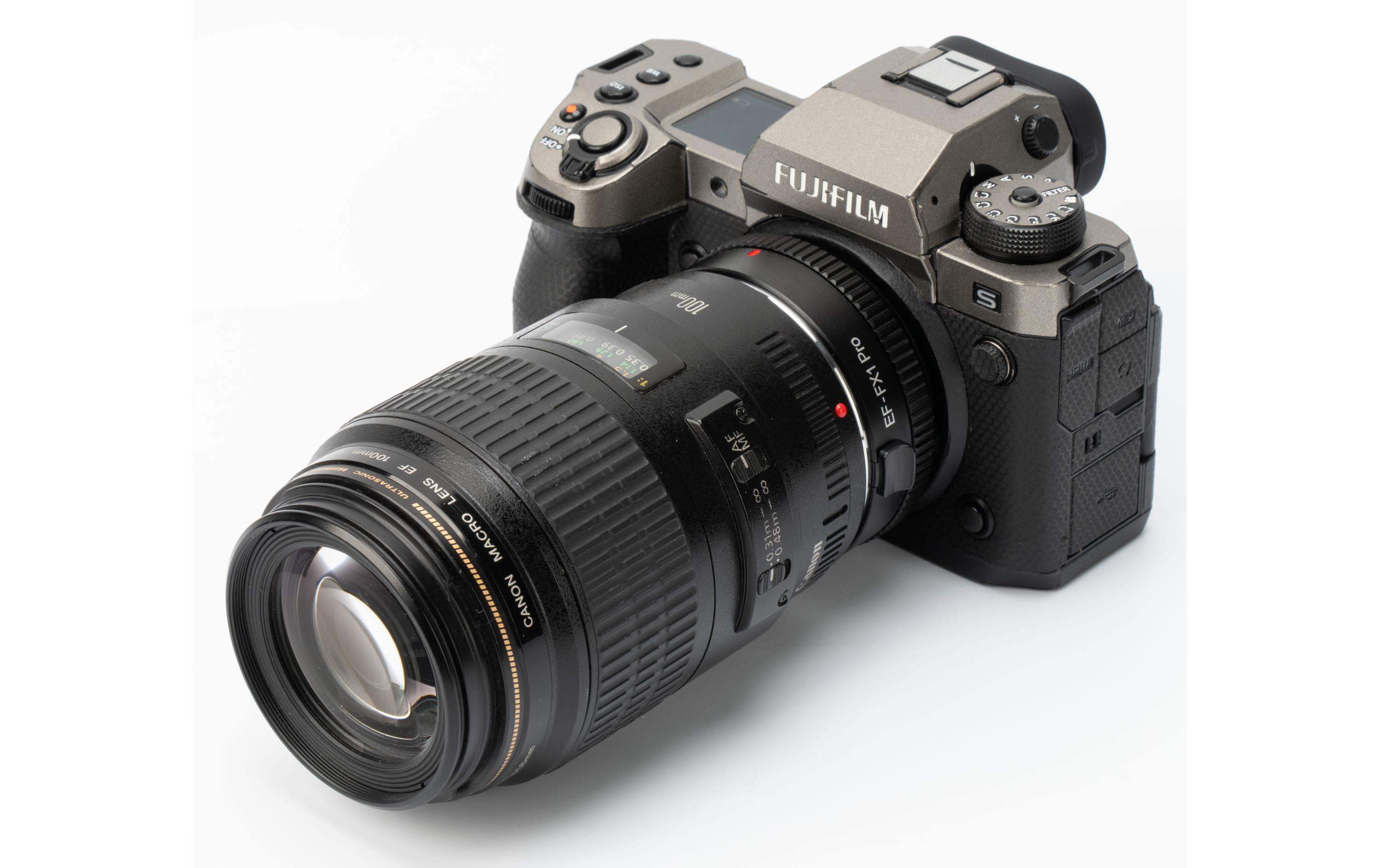 Objektiv-Adapter EF-FX1 Pro<br>Adapterring für automatische Fokussierung