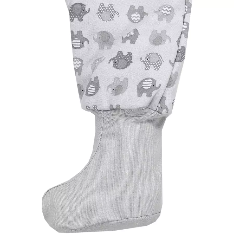 TupTam Baby Winter Schlafsack mit Beinen und Füßen dunkelgrau