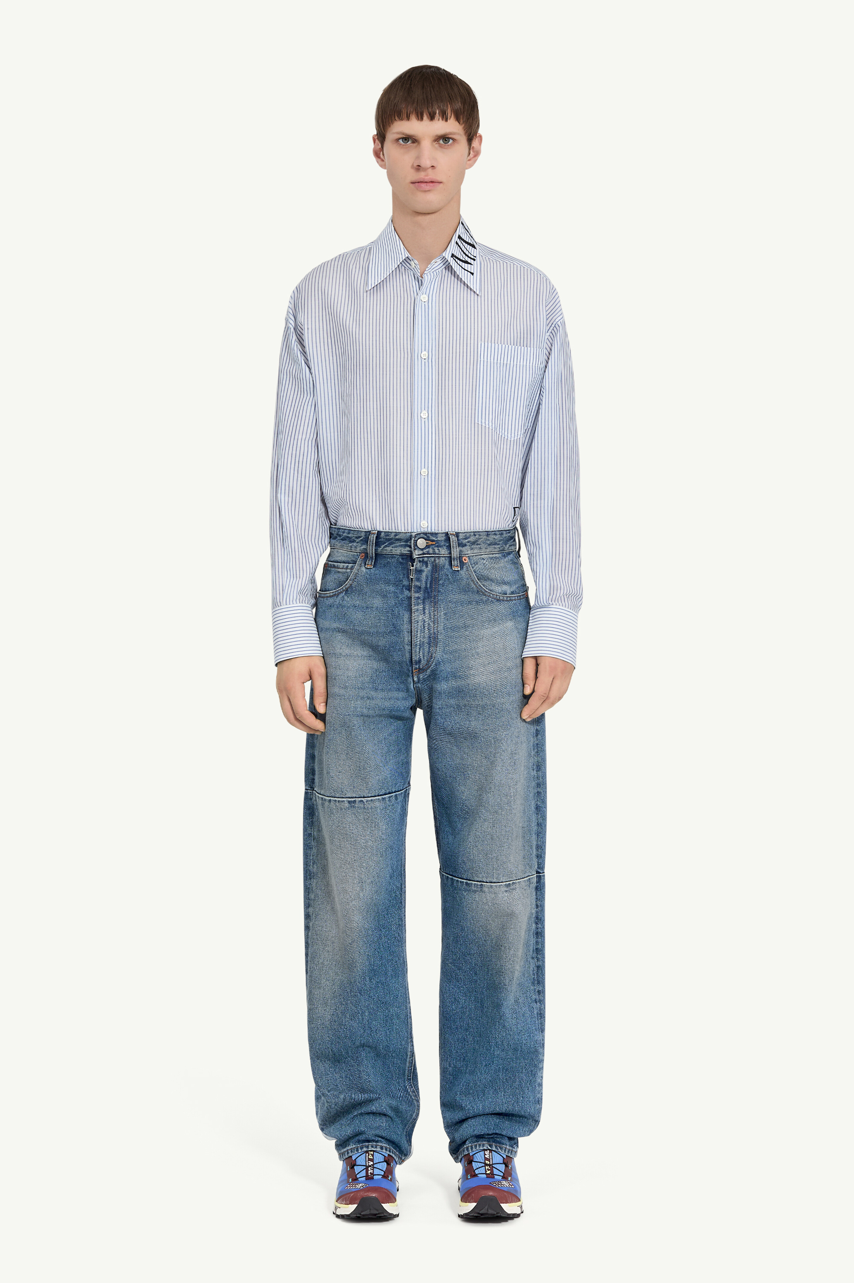 Jeans Bleu Clair pour Homme