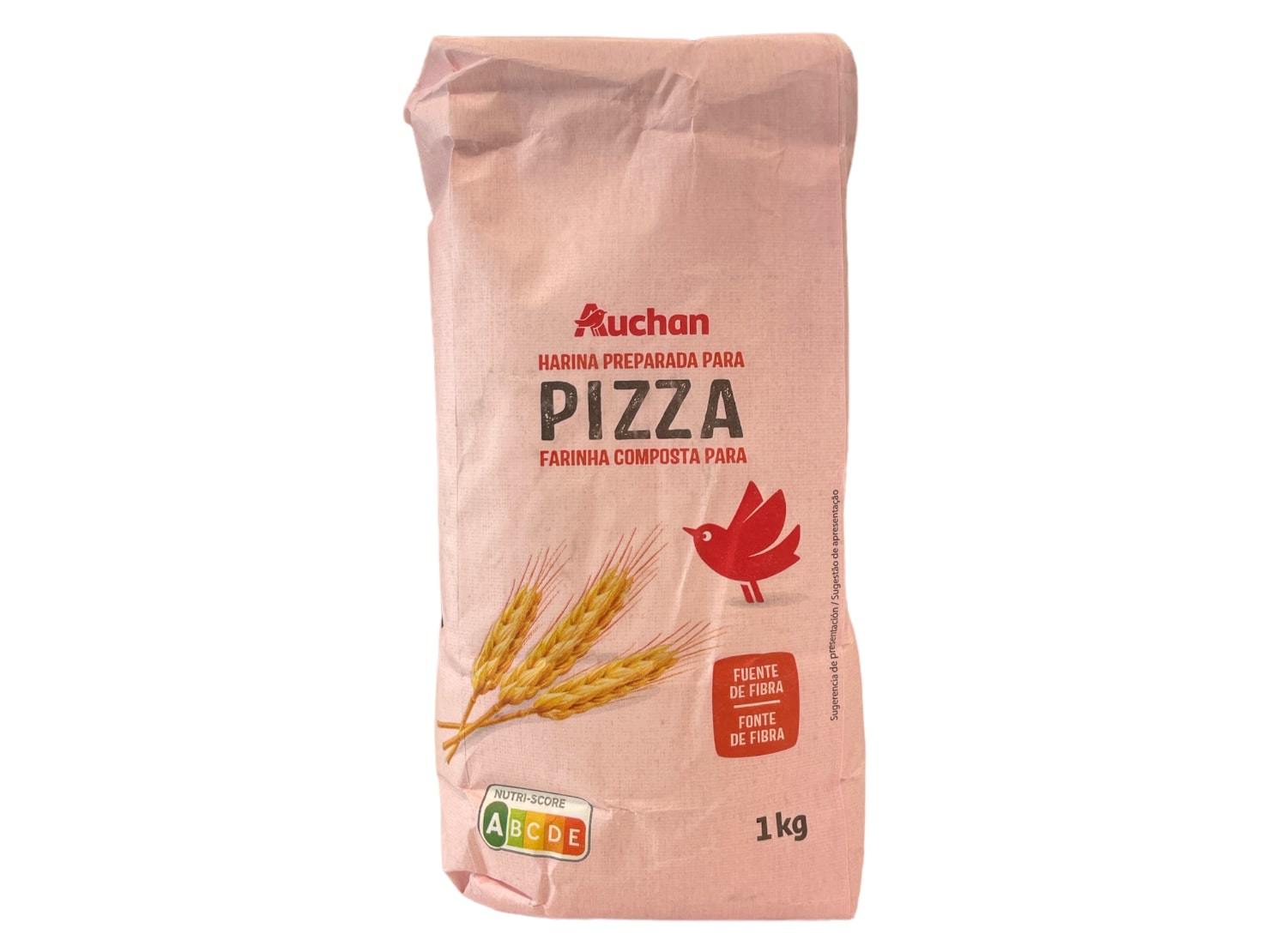 FARINHA DE TRIGO AUCHAN PARA PIZZA 1KG