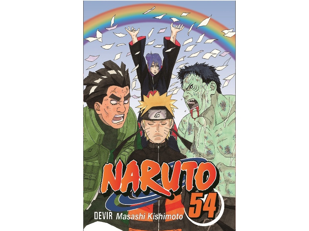 LIVRO NARUTO Nº54