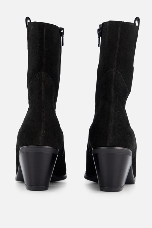 Gabor Cowboylaarzen zwart Suede