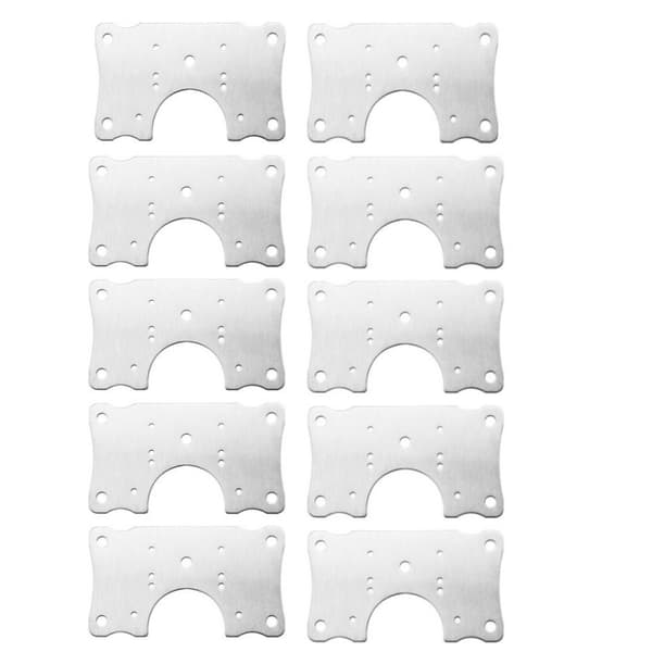 INF Hengsel Reparasjonsplate - 9x5 cm 10-pakke