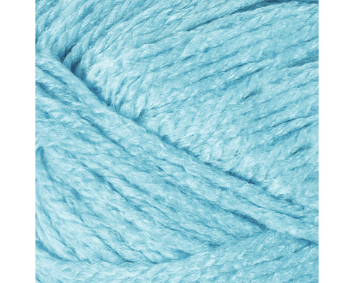 Turquoise acryl garen, lengte: 80m, 3-draads