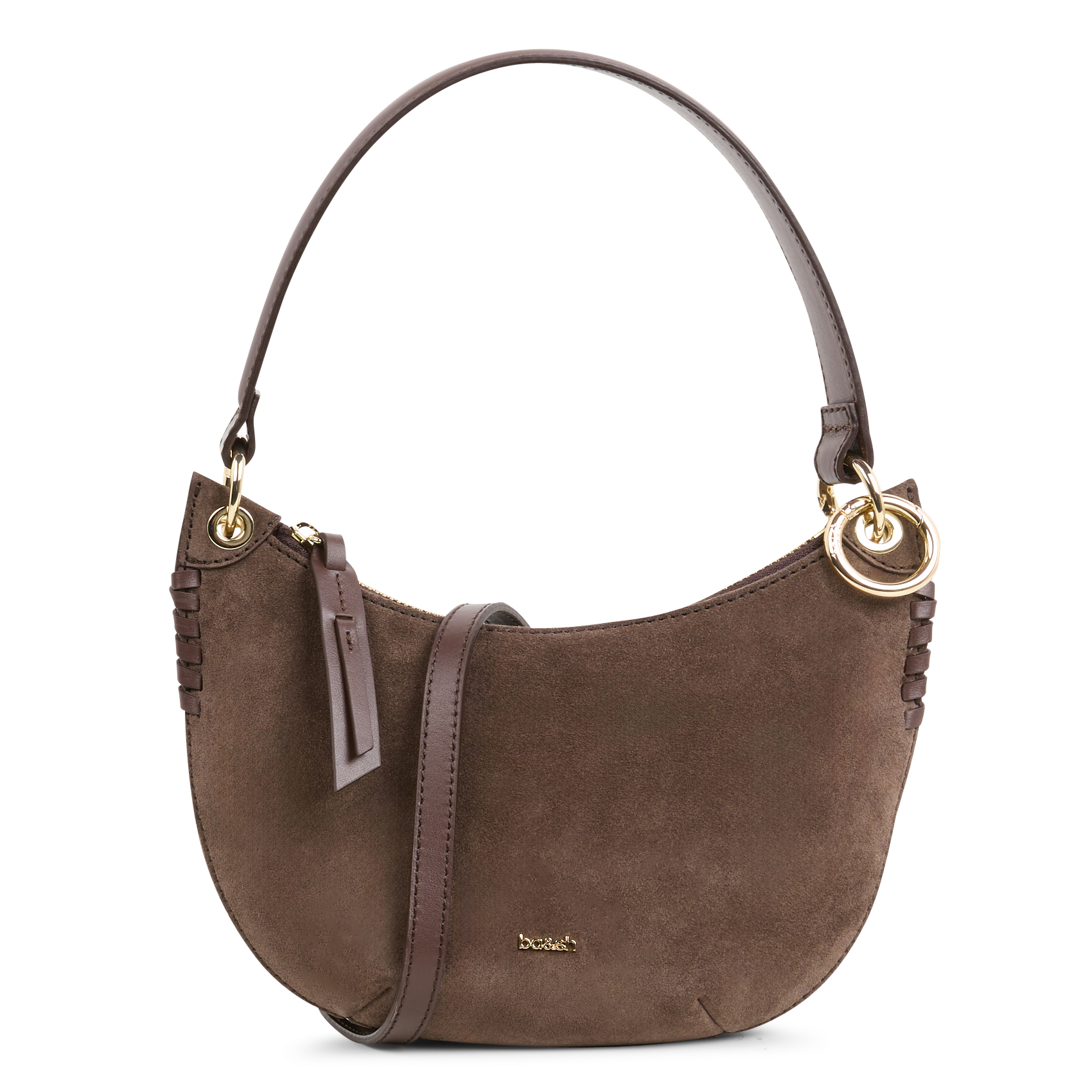 SWING - Sac porté épaule en cuir | Marron