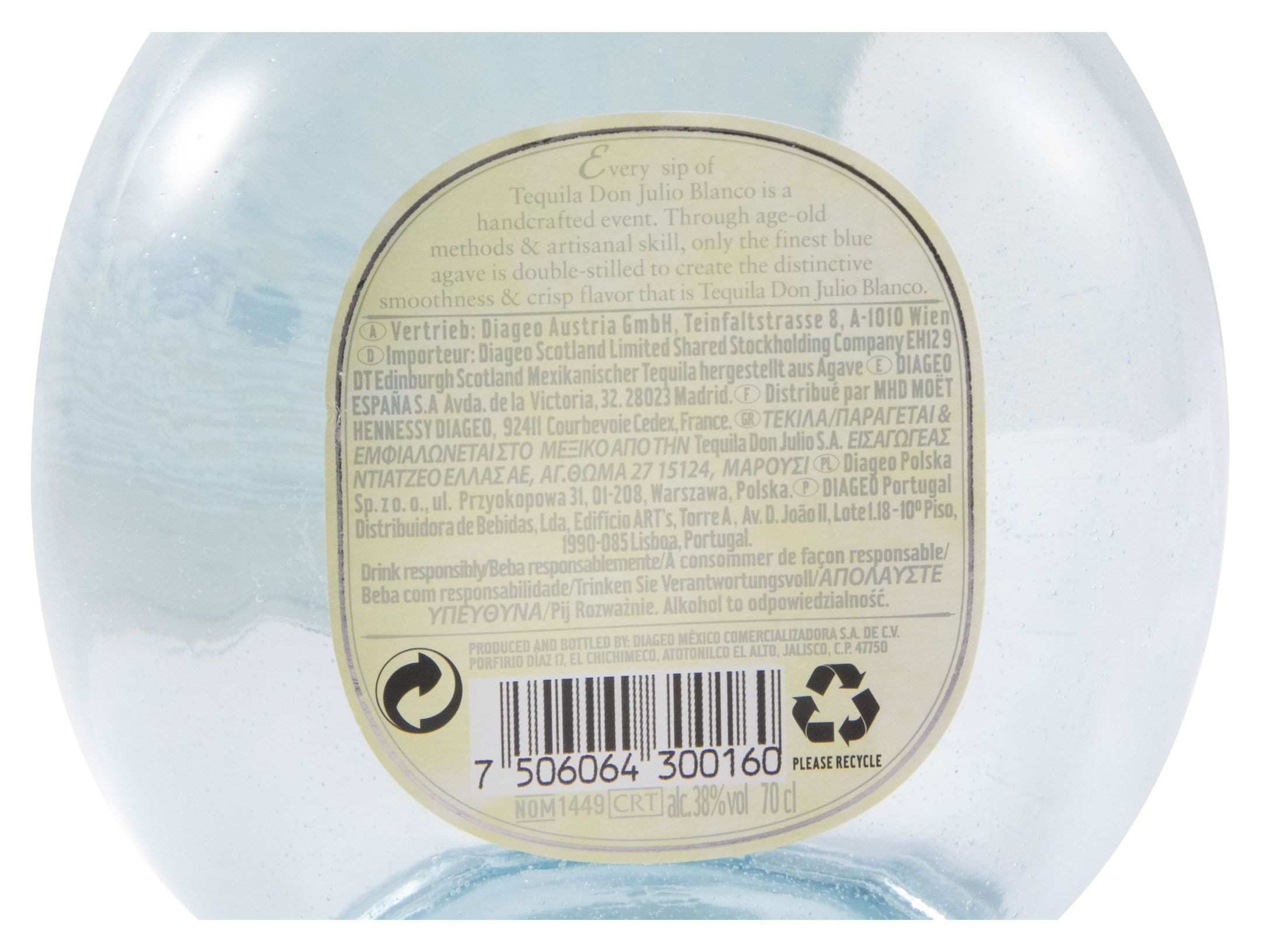 TEQUILA DON JULIO PREMIUM 0.70L