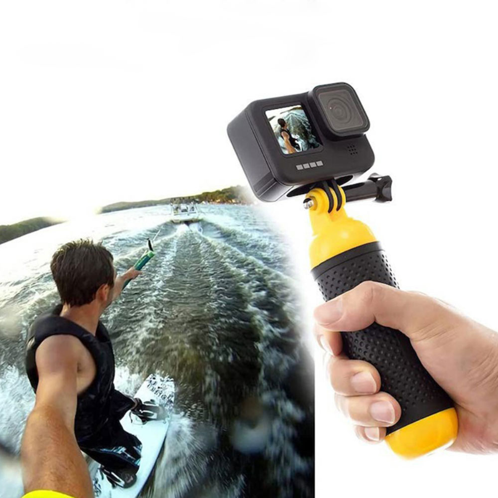 (9in1) GoPro Hero 12 / 11 / 10 / 9 Unterwasser Taucher Bundle mit 3 Linsenfilter / Gehäuse / Anti-Dunst Blätter / Schutzfolie / Monopod