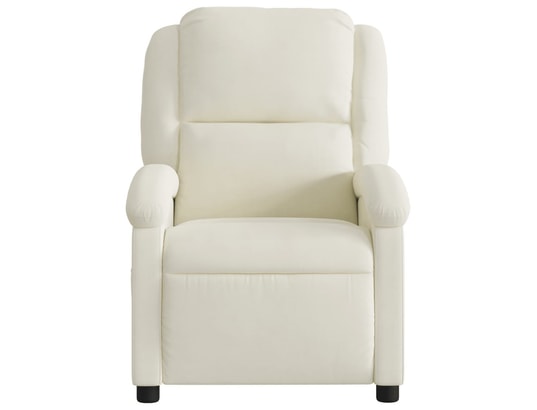 VIDAXL - Fauteuil de massage inclinable - crème
