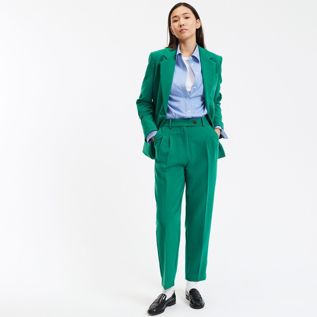 COLEÇÕES LA REDOUTE<br>Blazer de corte amplo