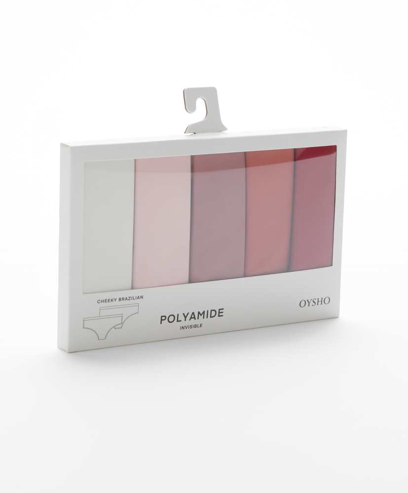 5 calcinhas fio dental de poliamida cortadas a laser