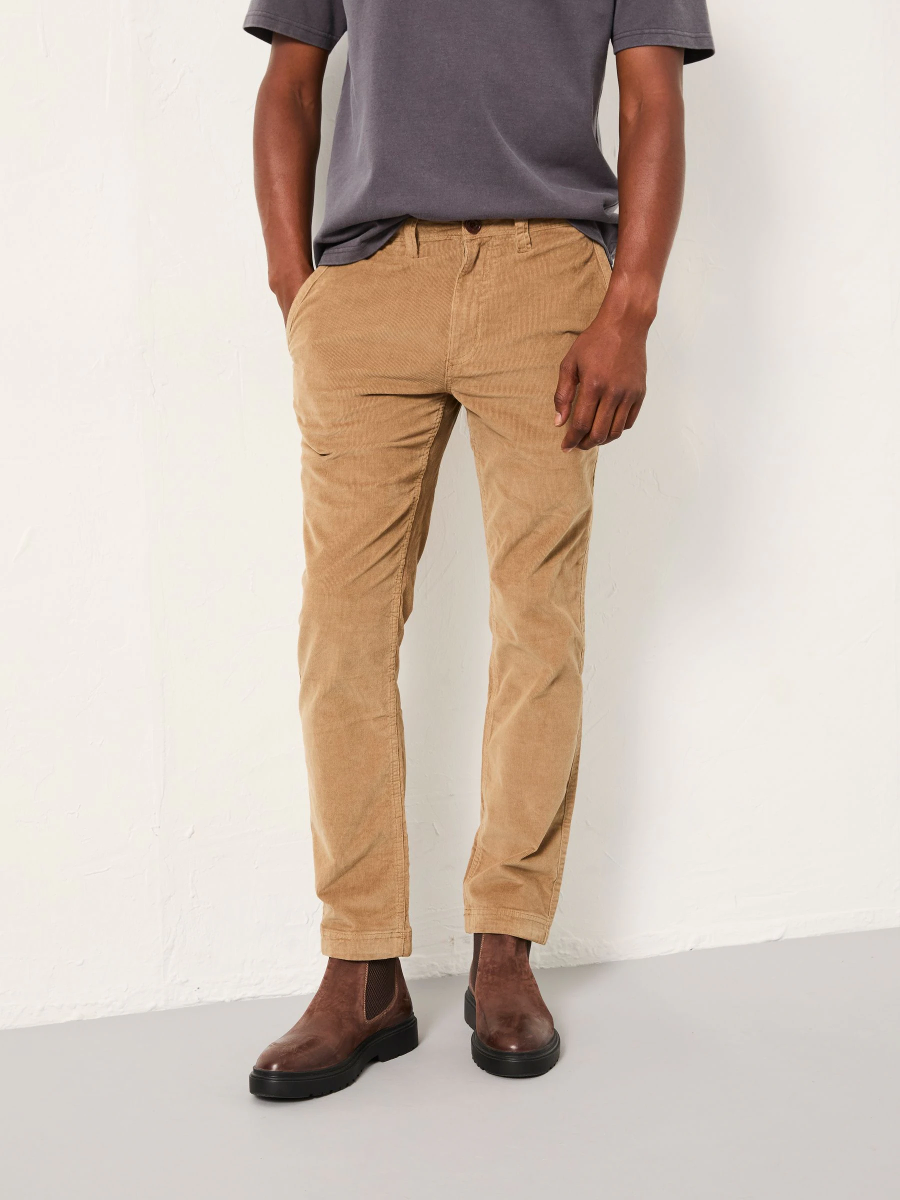 Natuurlijk - FatFace rechte corduroy chino