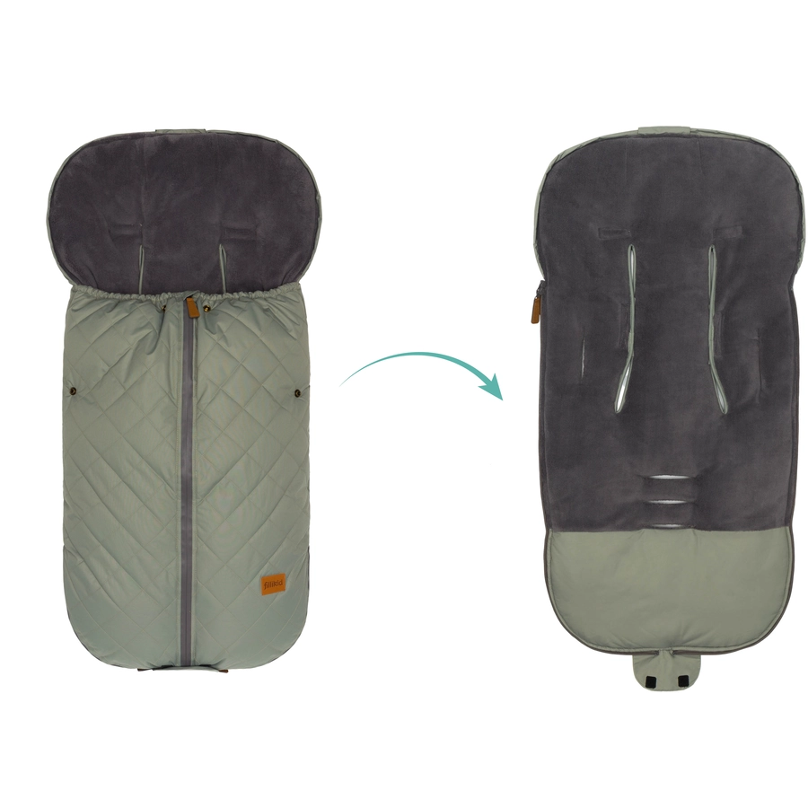 fillikid Winterfußsack Kamet Salbei