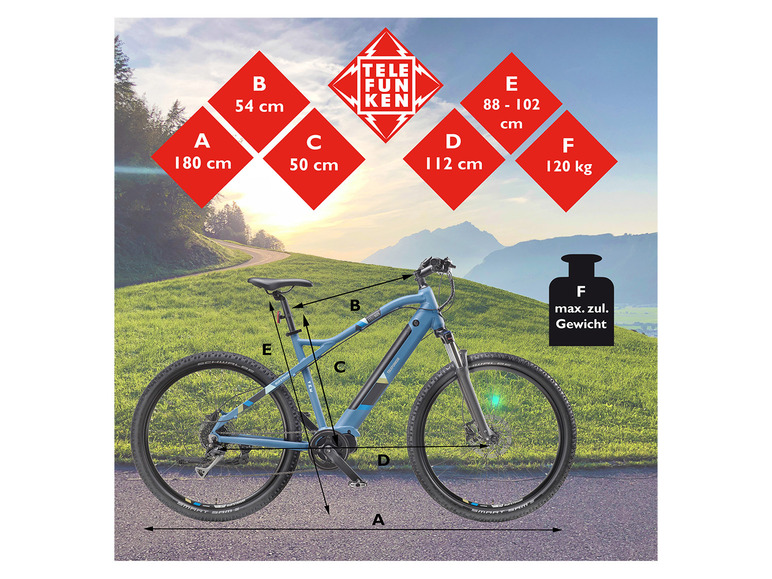 E-mountainbike Klimmer M925 27,5 / 29