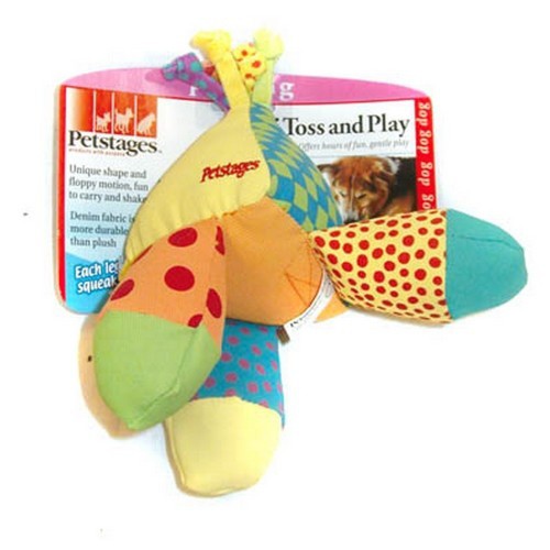 Brinquedo interativo de tecido para cães, várias cores
