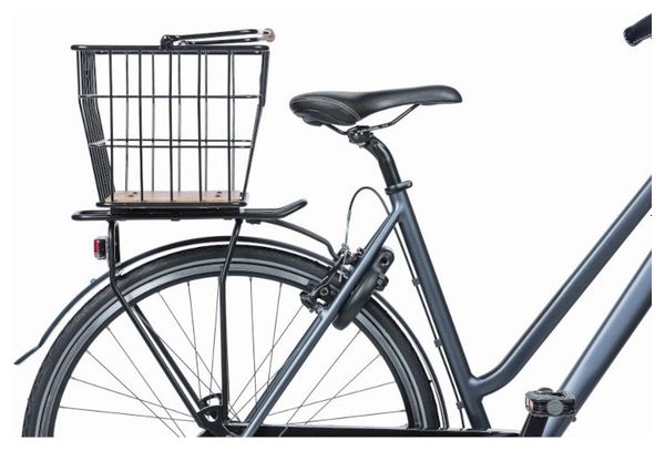 Panier Basil Nordland Bicycle MIK 23L Noir/Marron