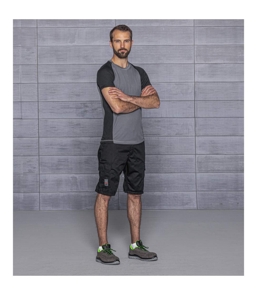 Tee-shirt Dry Tech Würth MODYF Gris/Noir