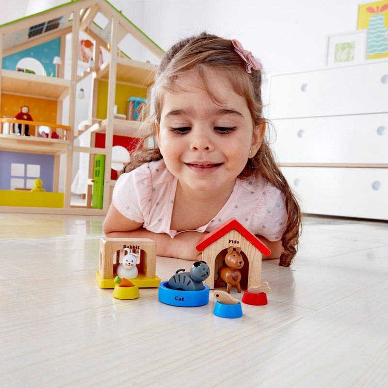 Hape - Huisdieren - Poppenhuispopjes