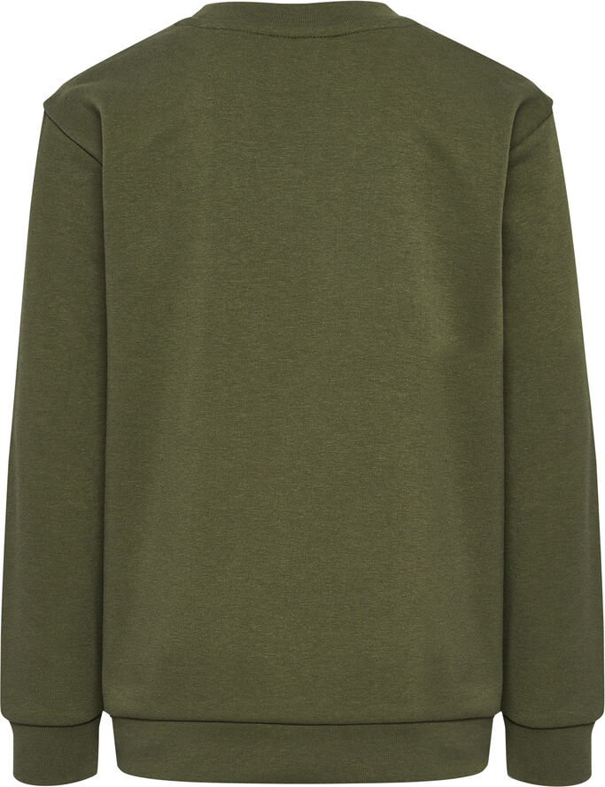 Hummel hmlJR BASE SWEATSHIRT Winter moss