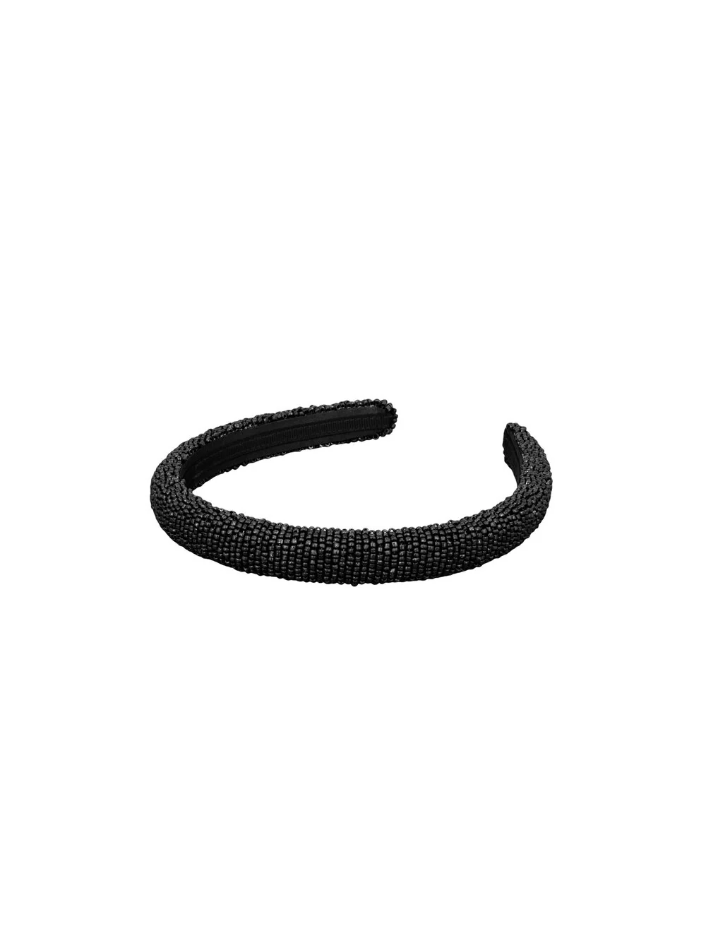 Becksöndergaard  Solid Slim perlehårbånd - sort