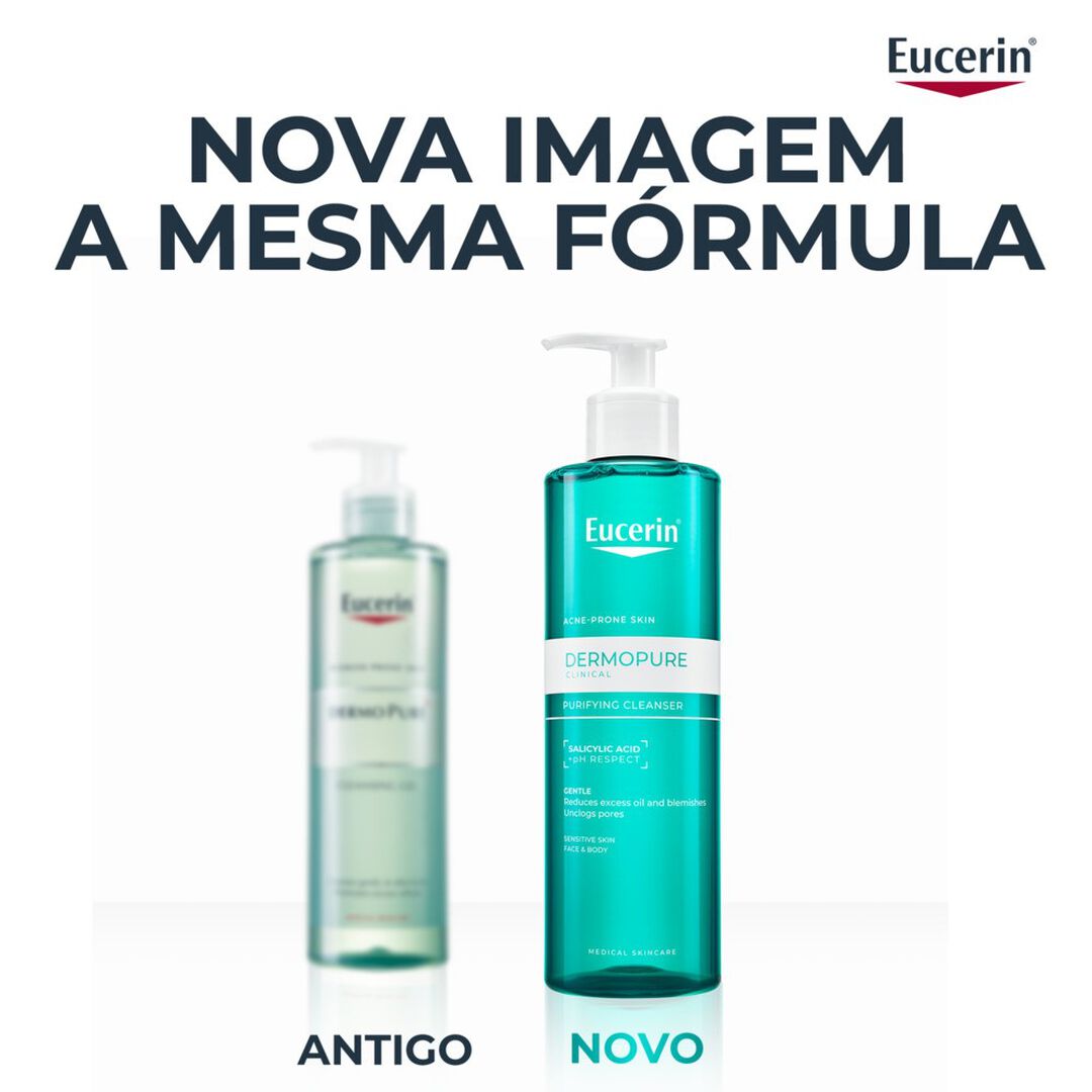 EUCERIN  DermoPure Gel de Limpeza Purificante - 200ml