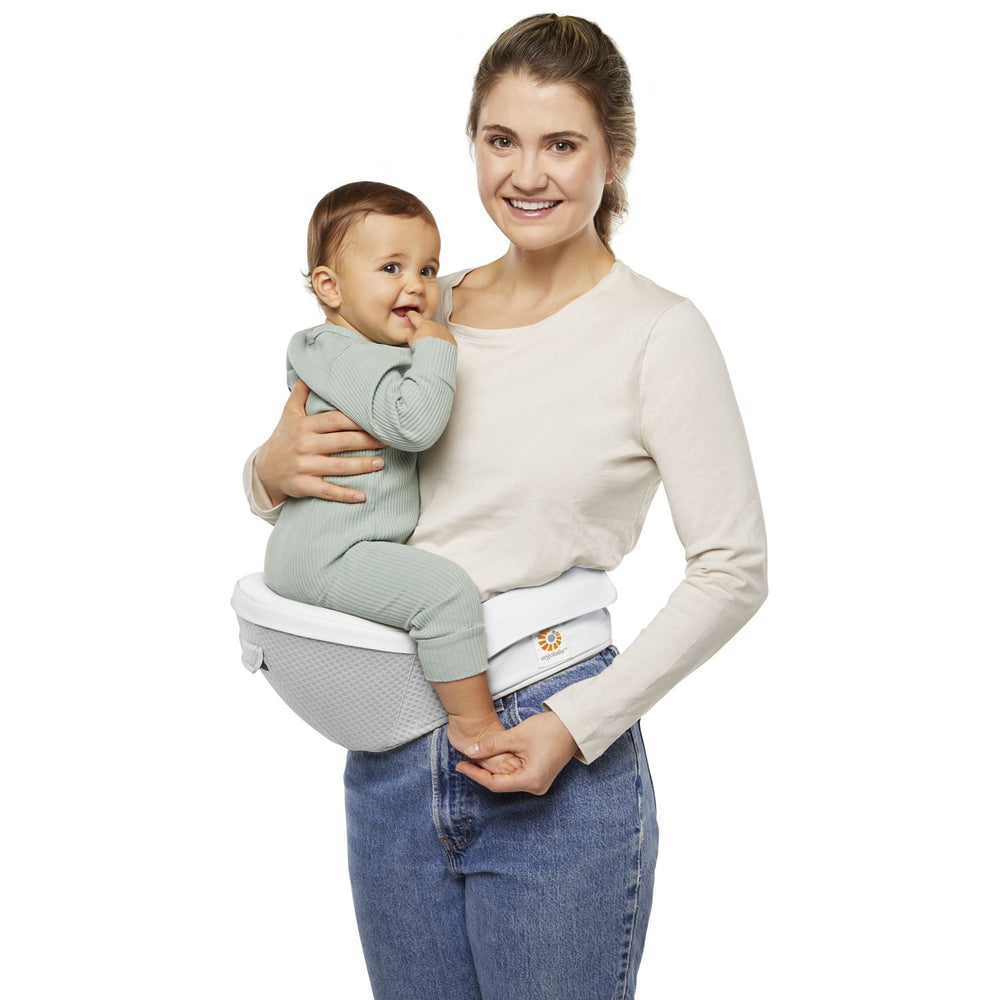 Køb Ergobaby Pearl Grey Lift Hoftesæde