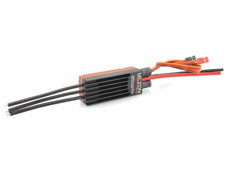 Jeti Brushless Regler MEZON EVO 85 OPTO 85A, 2-12S 85A Brushless ESC mit Telemetrie für Flugmodelle