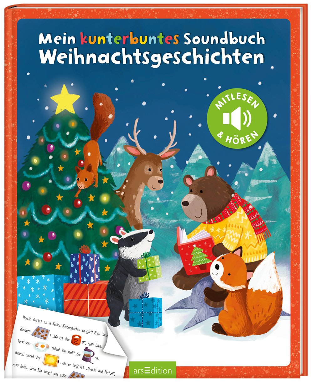 Mein kunterbuntes Soundbuch - Weihnachtsgeschichten