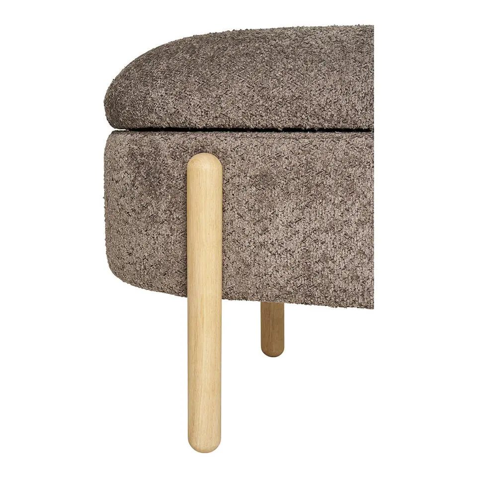 Hioshop Branca bank Met opberging bruin