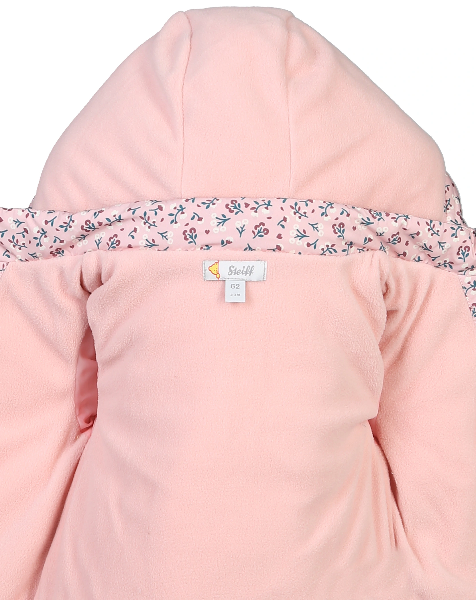 Steppjacke ENCHANT FOREST FLOWER in silver pink