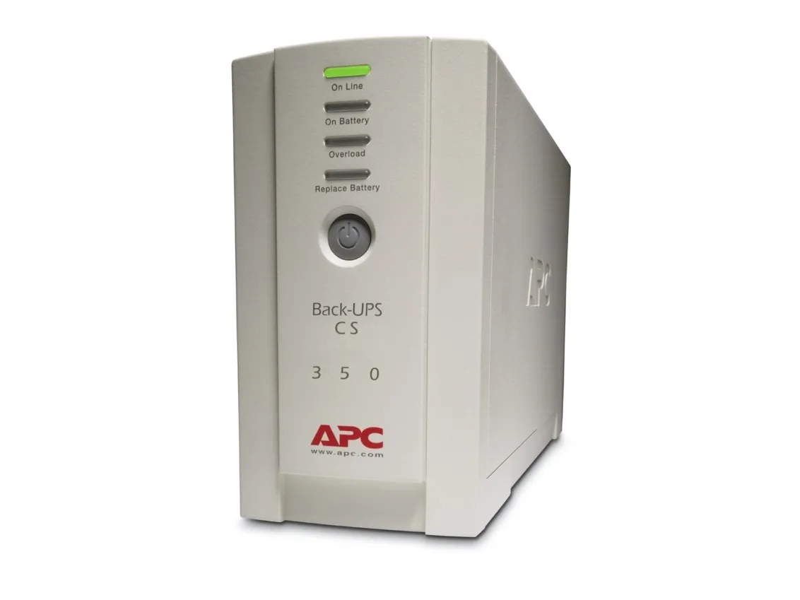 APC Back-UPS CS 350 - UPS - AC 230 V - 210 Watt - 350 VA - RS-232, USB - output-stikforbindelser: 4 - beige