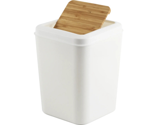 form&style beugelemmer 7 liter wit/bamboe