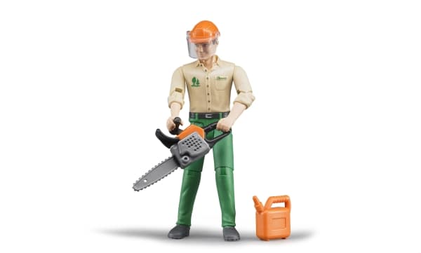 Bruder Forestry worker with accessories toy